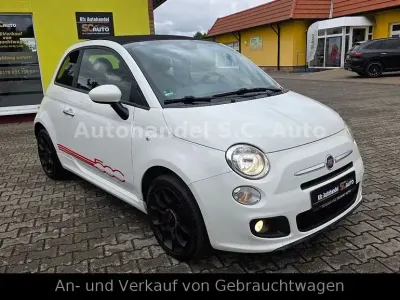 Gebraucht Fiat 500S S 69 PS (50 kW) 2014 Weiß Cabrio