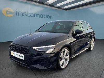 Schwarz Gebraucht 2024 Audi S3 Sportback Kleinwagen | 41.899 € (Fairer Preis)