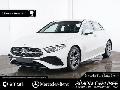 Unilack polarweiß Gebraucht 2024 Mercedes A200 AMG Limousine | 32.500 € (Fairer Preis)