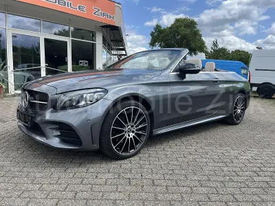 Gebraucht Mercedes C220 AMG 194 PS (142 kW) 2019 Grau Cabrio