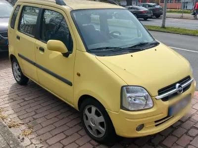 Brugt Opel Agila 70 HK (51 kW) 2003 Gul MPV