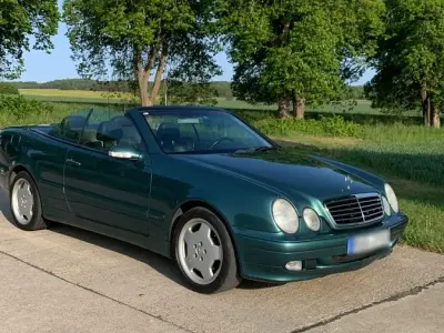 Gebraucht Mercedes 230 2000 Grün Cabrio