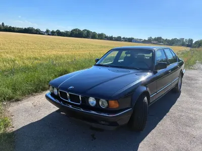 Gebraucht BMW 730 218 PS (160 kW) 1993 Blau Limousine