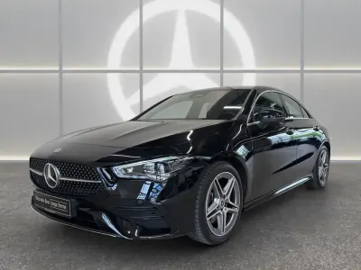 Brugt Mercedes CLA200 AMG Line Premium 163 HK (119 kW) 2024 Sort Sedan