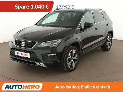 Gebraucht Seat Ateca 4Drive 150 PS (110 kW) 2017 Schwarz SUV