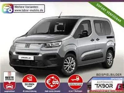 Neu Fiat Doblò 101 PS (74 kW) 2026 Grau (maestro grau metallic) Van / Kleinbus