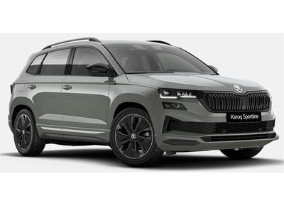 Neu Skoda Karoq SportLine 190 PS (139 kW) 2025 Stahl grau SUV