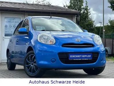 Gebraucht Nissan Micra 83 PS (61 kW) 2011 Blau Kleinwagen