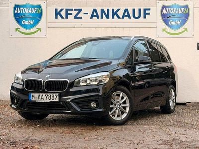 Schwarz Gebraucht 2015 BMW 218 Gran Tourer Advantage Van / Kleinbus | 13.990 € (Guter Preis)