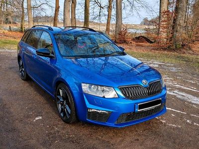Gebraucht Skoda Octavia RS 184 PS (135 kW) 2016 Blau Kleinwagen