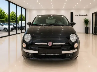 Gebraucht Fiat 500 Lounge 86 PS (63 kW) 2014 Schwarz Kleinwagen