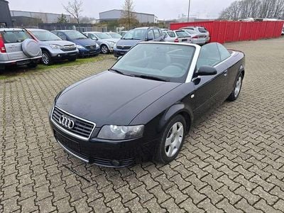 Gebraucht Audi A4 Cabriolet 170 PS (125 kW) 2003 Ebonyschwarz perleffekt Cabrio