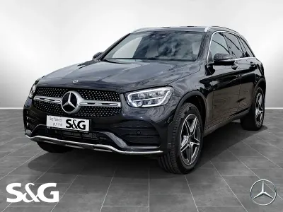Gebraucht Mercedes GLC300 AMG 194 PS (142 kW) 2021 Graphitgrau metallic SUV