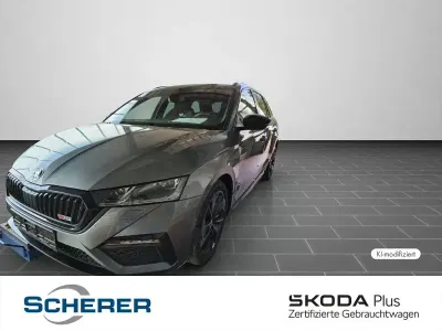 Gebraucht Skoda Octavia RS 245 PS (180 kW) 2024 Graphitegrau metallic (metallic) Limousine