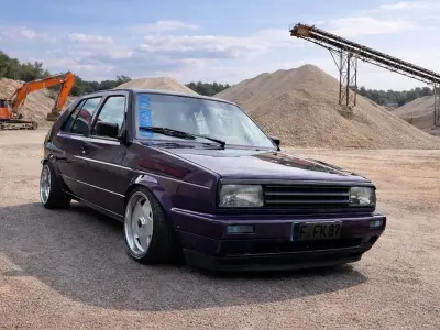 Gebraucht VW Golf II 190 PS (139 kW) 1987 Violet Kleinwagen