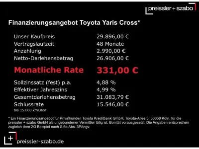 Neu Toyota Yaris Hybrid 131 PS (96 kW) 2026 Grün Limousine
