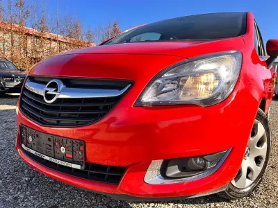 Second-hand Opel Meriva Edition 95 CP (69 kW) 2016 Roșu Monovolum