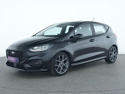 Gebraucht Ford Fiesta ST-Line 125 PS (91 kW) 2022 Obsidian schwarz Limousine