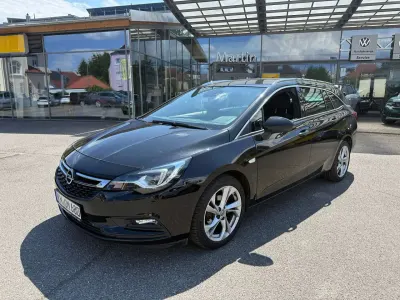 Gebraucht Opel Astra Dynamic 150 PS (110 kW) 2017 Onyx schwarz Kombi
