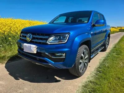 Brugt VW Amarok Aventura 258 HK (189 kW) 2019 Blå Pickup / Ladvogn