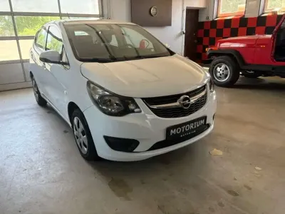 Gebraucht Opel Karl Edition 75 PS (55 kW) 2016 Schneeweiss/summitwhite/arctic Kleinwagen