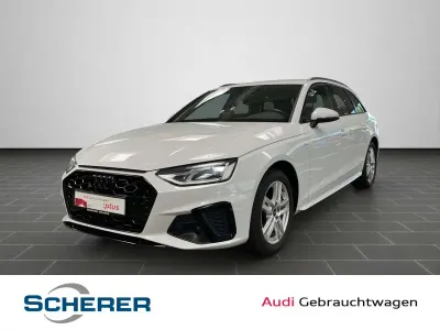 Gebraucht Audi A4 S-Line 204 PS (150 kW) 2022 Gletscherweiß metallic Kombi