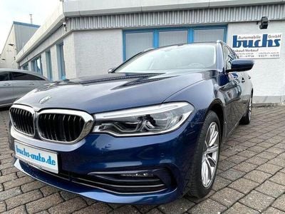 Second-hand BMW 520 Sport Line 190 CP (139 kW) 2018 Albastru Break