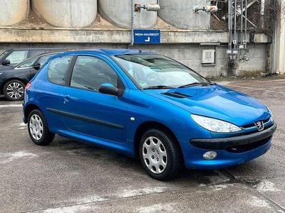 Gebraucht Peugeot 206 60 PS (44 kW) 2004 Blau Kleinwagen