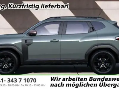 Neu Dacia Duster Extreme 140 PS (102 kW) 2026 Safarigrüngrau SUV