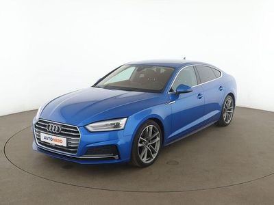 Używany Audi A5 Sportback Design 150 KM (110 kW) 2019 Niebieski Hatchback