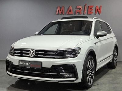 Pure white Gebraucht 2021 VW Tiguan Allspace R-line SUV | 28.990 € (Guter Preis)