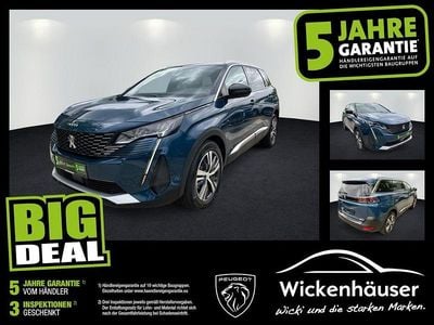 Gebraucht Peugeot 5008 Allure 131 PS (96 kW) 2023 Lackierung blau celebes/metallic klarlac (metallic) Van / Kleinbus