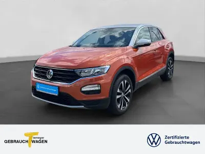 Gebraucht VW T-Roc IQ Drive 150 PS (110 kW) 2019 Orange SUV
