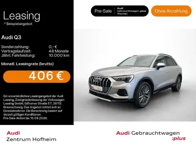Gebraucht Audi Q3 Advanced 245 PS (180 kW) 2025 Florettsilber metallic SUV