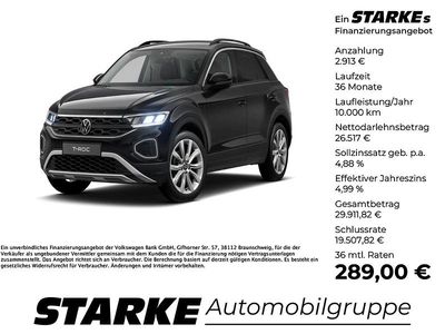 Gebraucht VW T-Roc Life 150 PS (110 kW) 2023 Silber (pyrit silber metallic) SUV