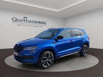 Gebraucht Skoda Karoq SportLine 150 PS (110 kW) 2021 Blau SUV