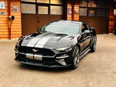 Brugt Ford Mustang GT 466 HK (342 kW) 2018 Sort Coupe