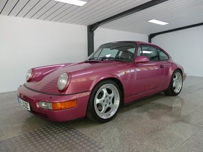 gebraucht Porsche 964 911 Carrera 2 im Sammlerzustand *Himbeerrot