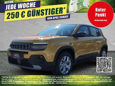 Neu Jeep Avenger Altitude 110 PS (80 kW) 2025 Sun yellow SUV