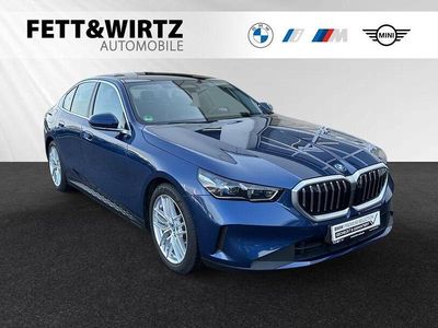 Used BMW 550e Performance 489 HP (359 kW) 2024 Blue Sedan