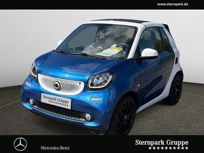 Second-hand Smart ForTwo Cabrio Passion 90 CP (66 kW) 2019 Albastru Cabrio