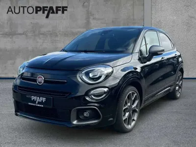 Gebraucht Fiat 500X Sport 150 PS (110 kW) 2022 Cinema schwarz SUV