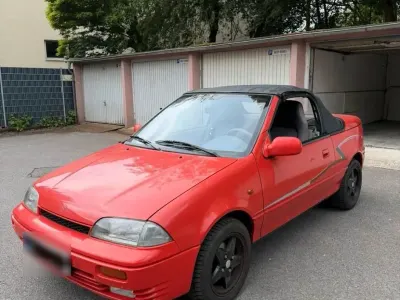 Gebraucht Suzuki Swift 70 PS (51 kW) 1995 Rot Cabrio