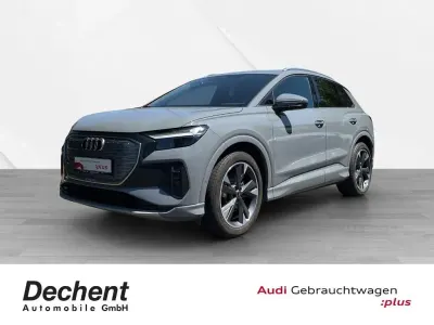Gebraucht Audi Q4 e-tron Advanced Plus 125 kW (170 PS) 2023 Kieselgrau SUV