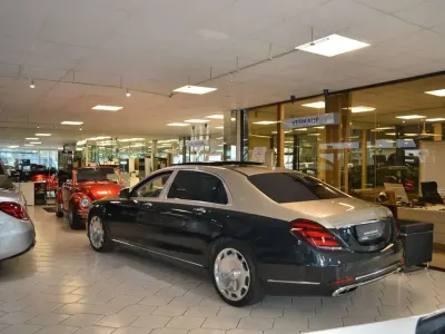Brugt Mercedes S650 Maybach 630 HK (463 kW) 2019 Blå Sedan