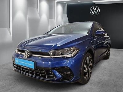 Second-hand VW Polo R-line 110 CP (80 kW) 2022 Albastru Berlinǎ