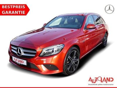 Rot Gebraucht 2020 Mercedes C300e Avantgarde Kombi | 27.490 € (Fairer Preis)