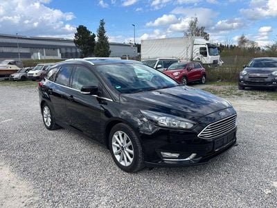 Second-hand Ford Focus Titanium 125 CP (91 kW) 2017 Negru Break
