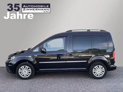 Gebraucht VW Caddy Trendline 150 PS (110 kW) 2018 Schwarz Van / Kleinbus