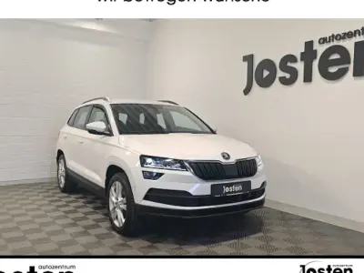 Gebraucht Skoda Karoq Style 150 PS (110 kW) 2019 Weiß (candyweiss) SUV